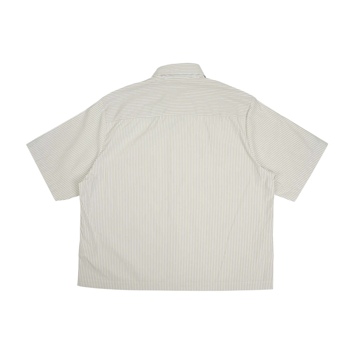 Wellbred Club Boxy Cropped Shirt - Beige Wellbred Club Boxy Cropped Shirt - Beige