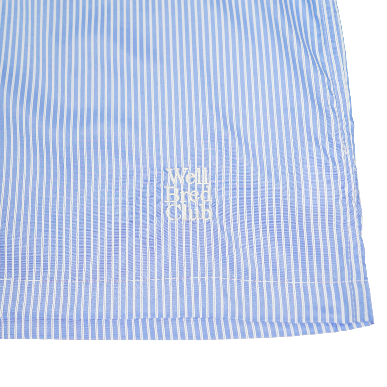 Wellbred Club Boxy Cropped Shirt - Blue Wellbred Club Boxy Cropped Shirt - Blue