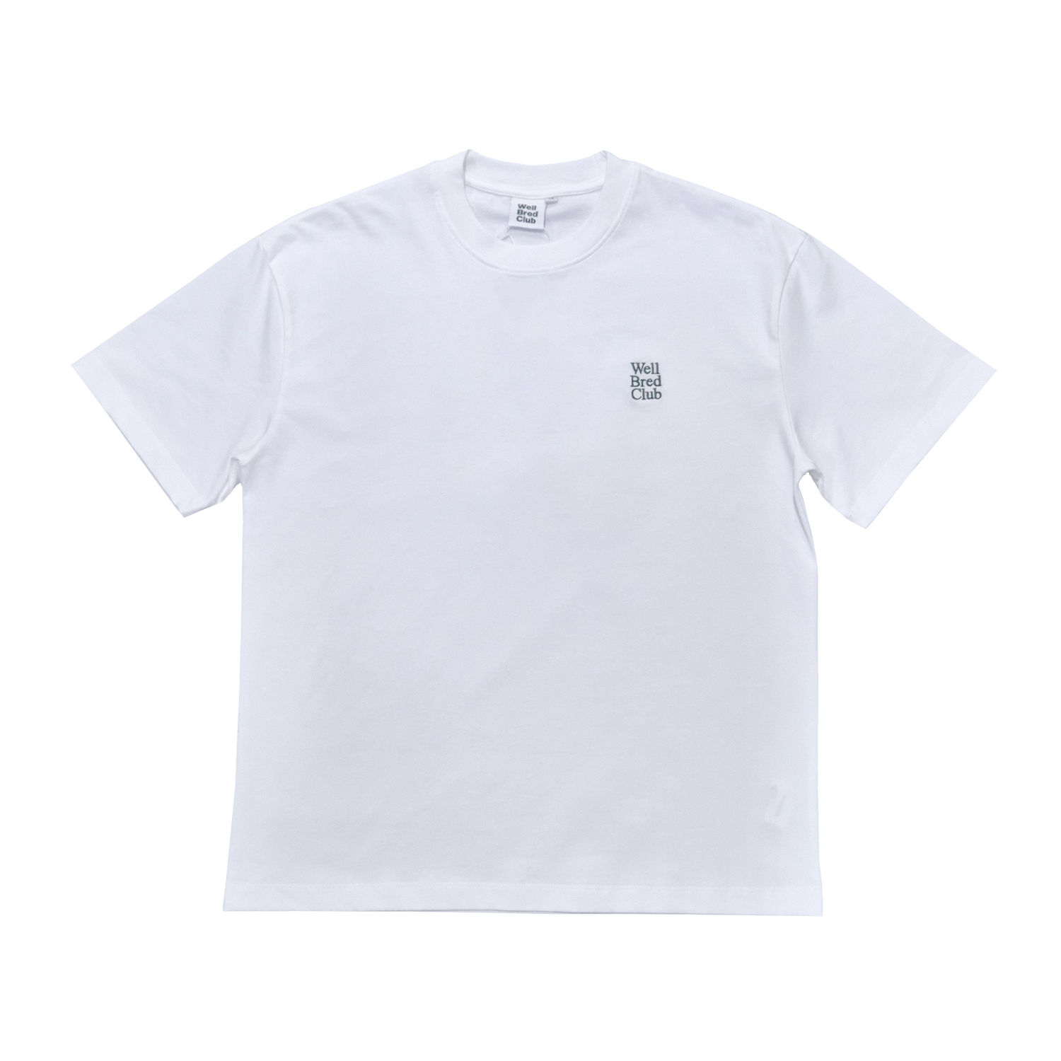WellBred Club “Font" Tee - White