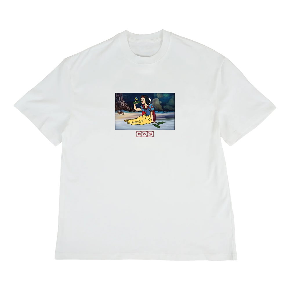 Happynauts The Drinking Kakis Tee - White