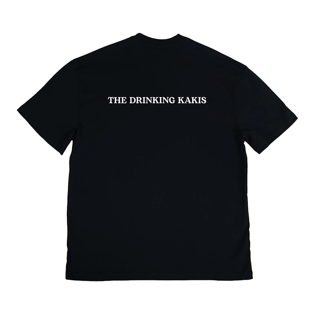 Happynauts The Drinking Kakis Tee - Black