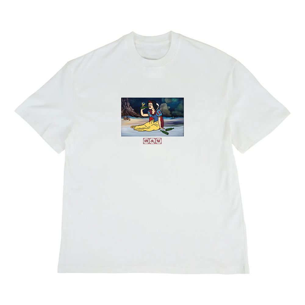 Happynauts The Drinking Kakis Tee - White