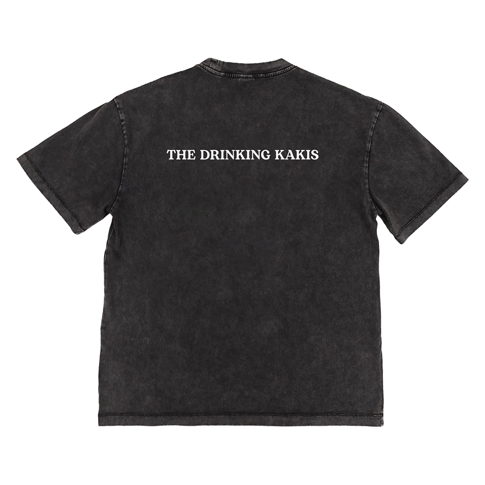 Happynauts The Drinking Kakis Tee - Washed Black