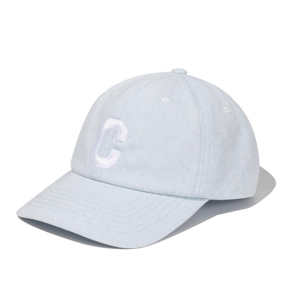 Covernat Demin C Logo Low Cap - Light Blue