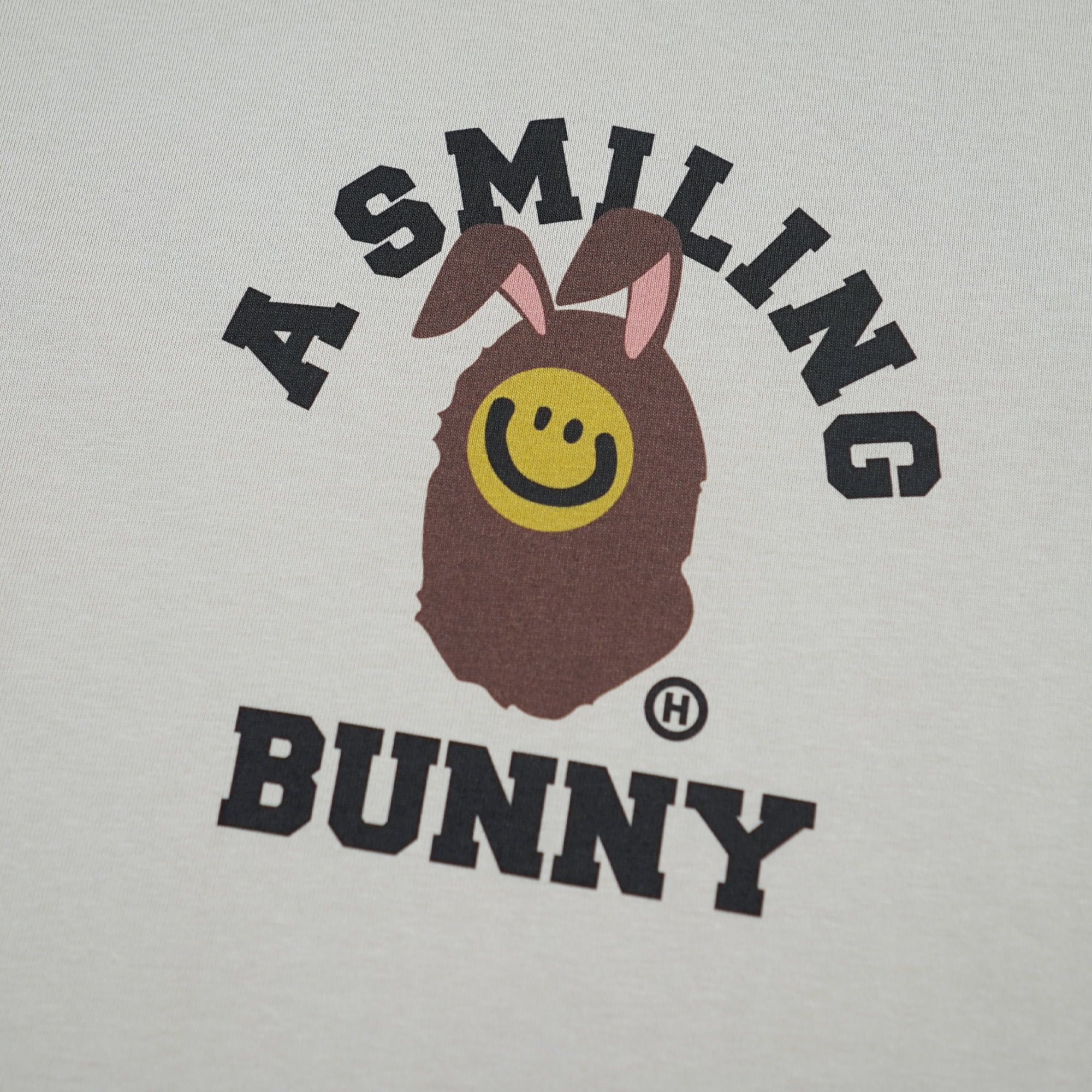Happynauts Kids Smiling Bunny Tee - Khaki