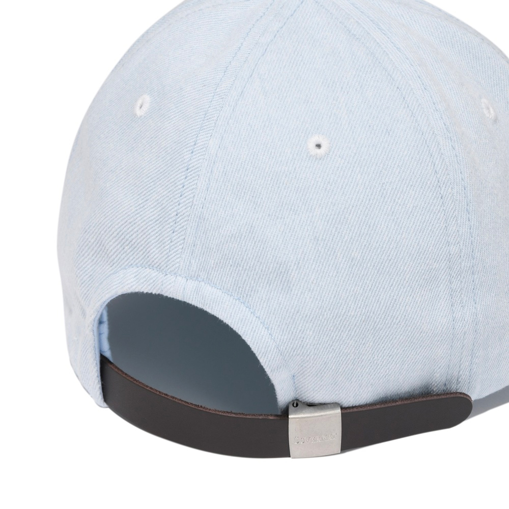 Covernat Demin C Logo Low Cap - Light Blue
