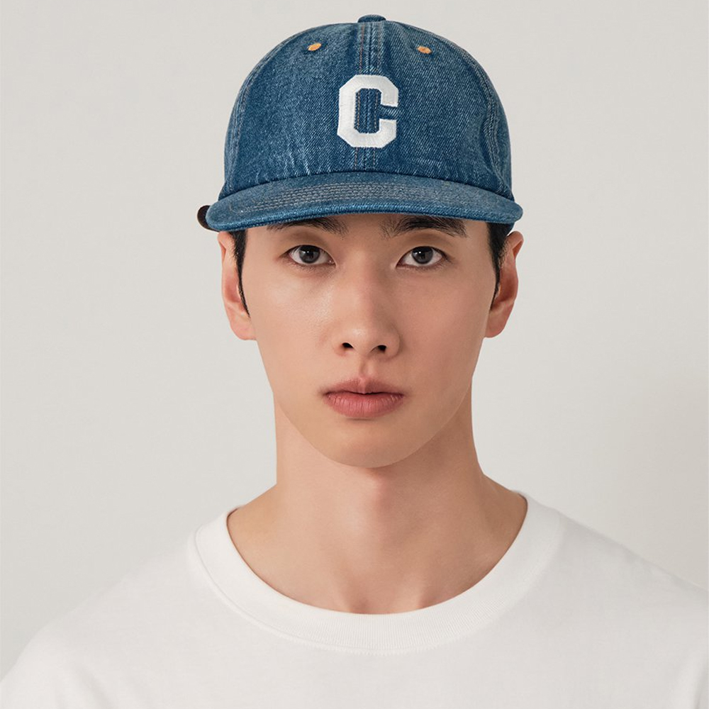 Covernat Demin C Logo Low Cap - Blue