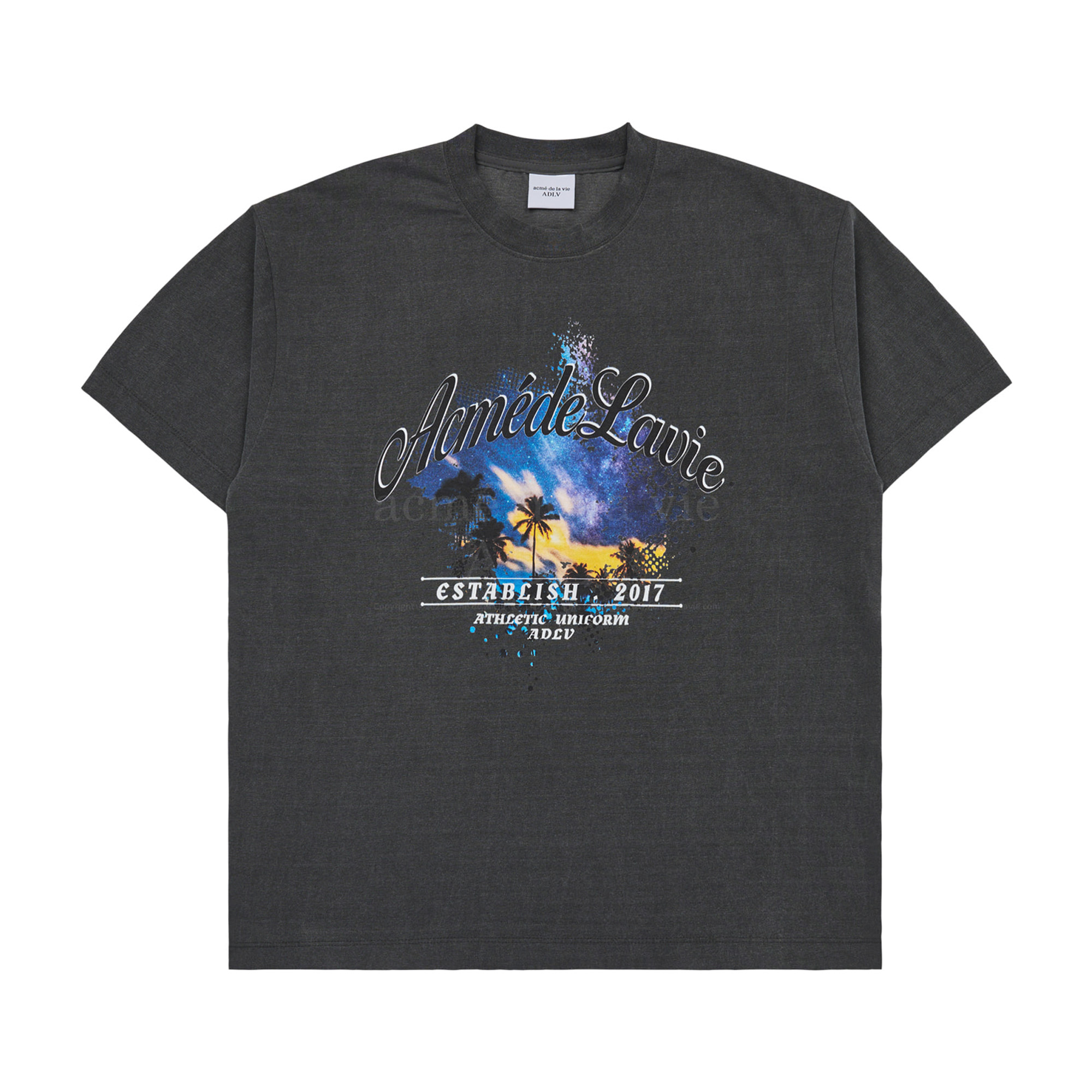 Adlv X Lisa Tropical Script Logo Tee