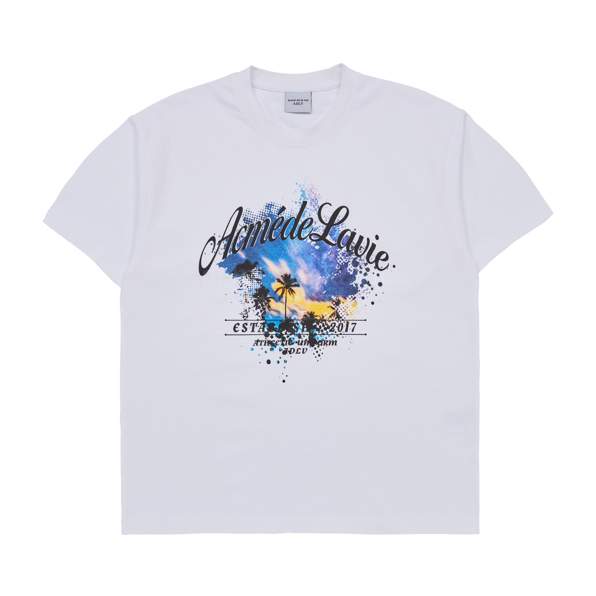 Adlv X Lisa Tropical Script Logo Tee