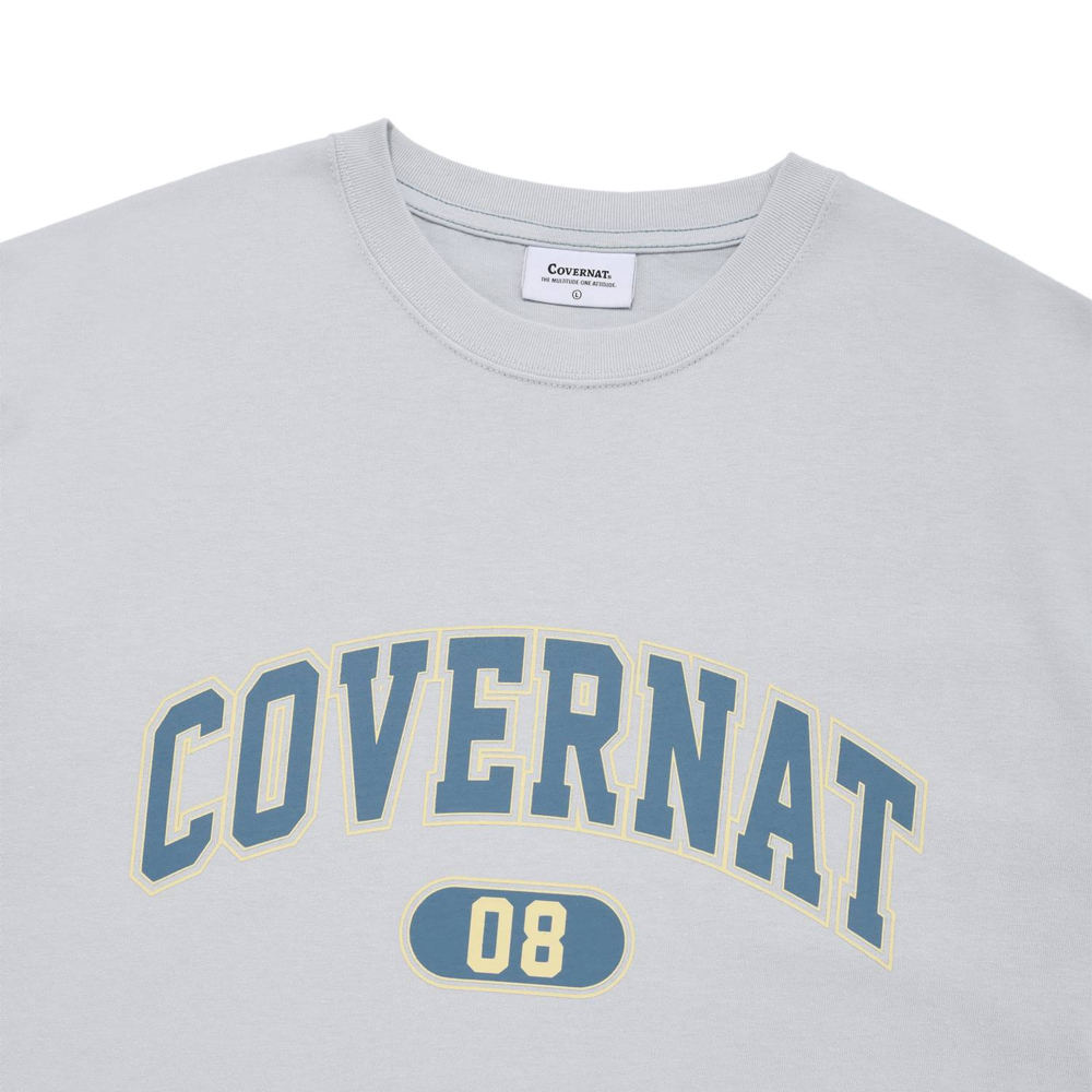 Covernat Arch Logo Tee - Sky Blue