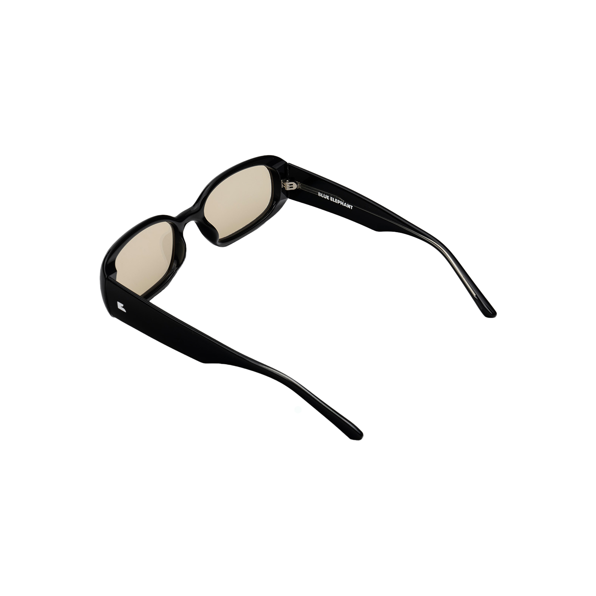 Blue Elephant Danna Yellow Tint Sunglasses - Black