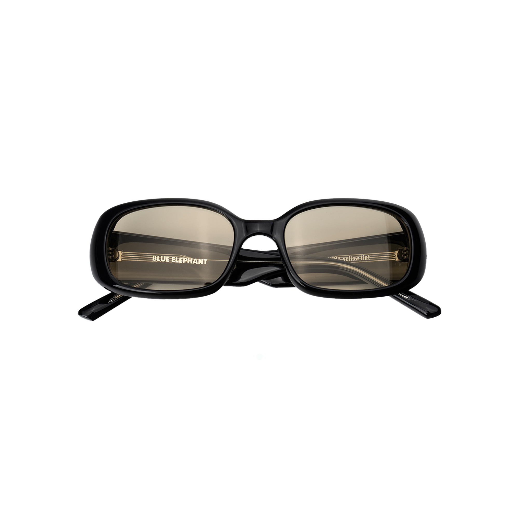Blue Elephant Danna Yellow Tint Sunglasses - Black