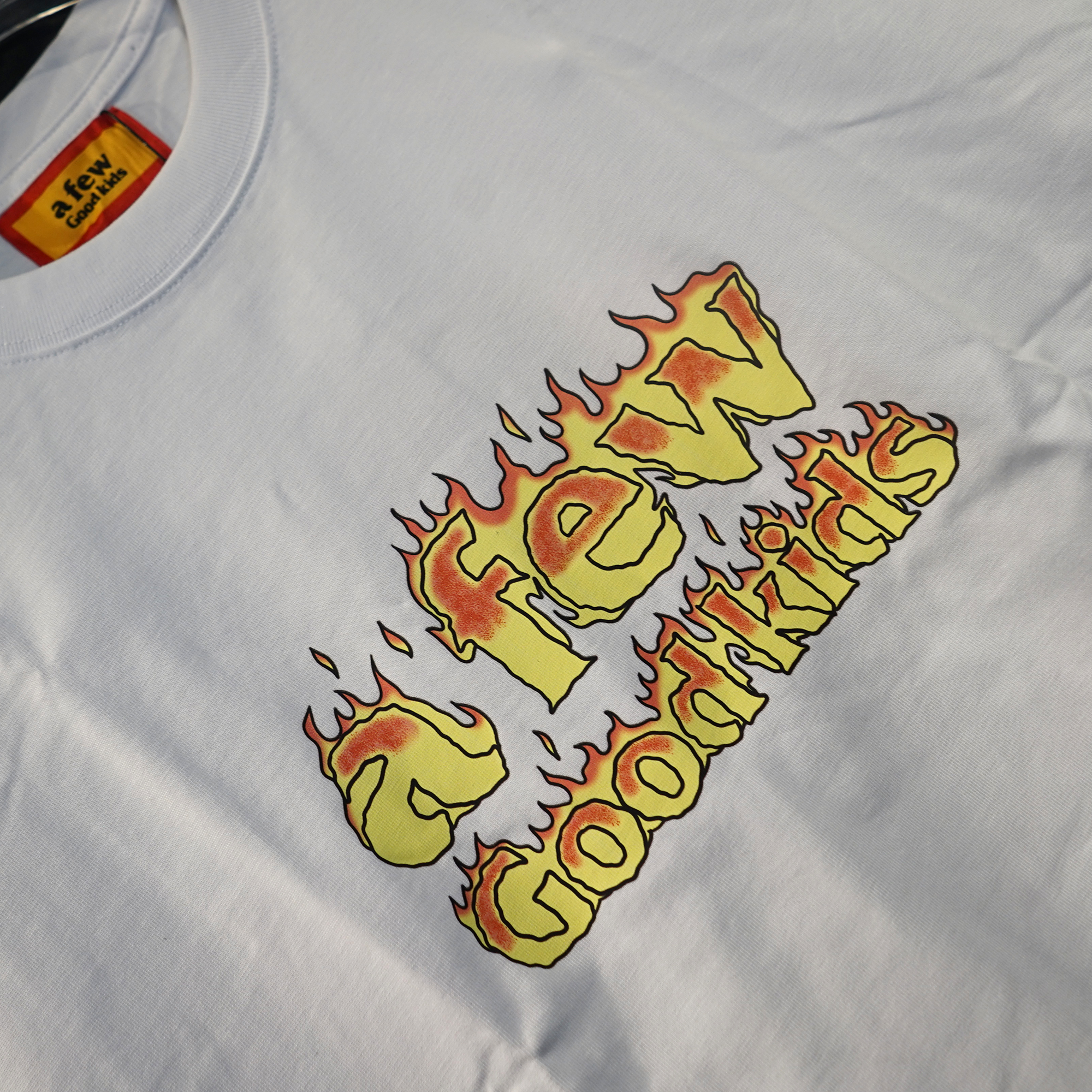 Afgk Burning Love Tee - White
