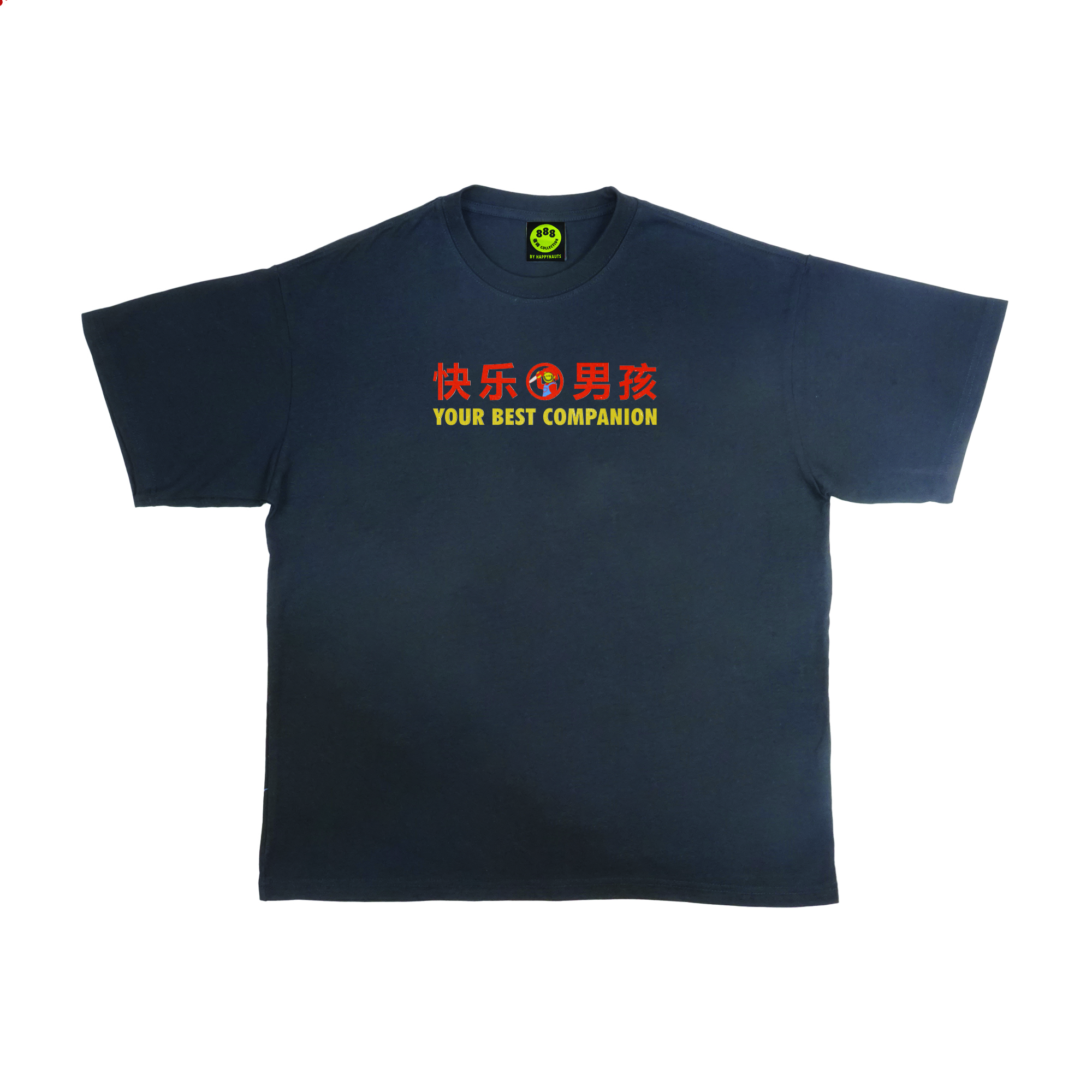 ???888 Happynauts Chuck U 2.0 Tee - Black