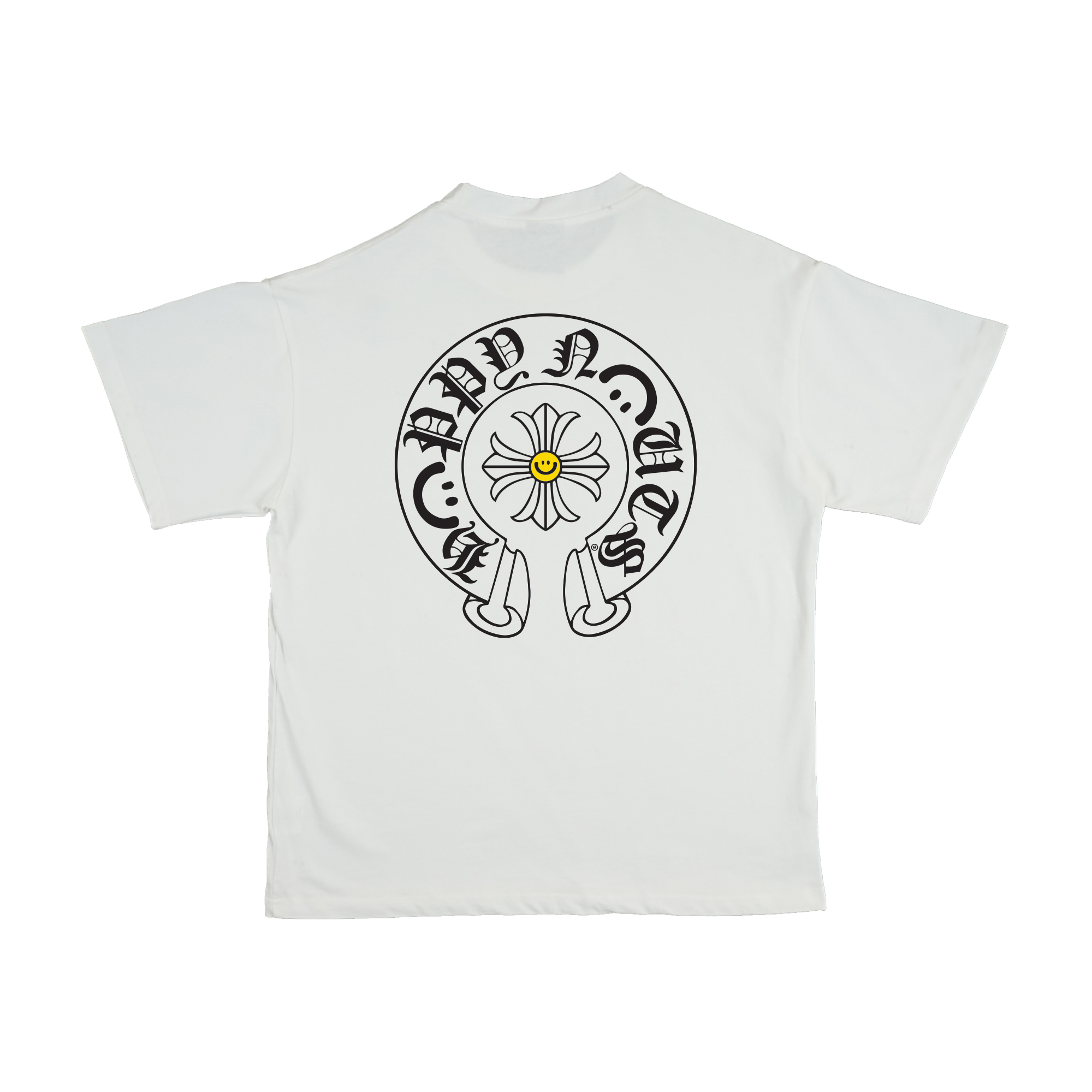 Happynauts Cross Tee - White