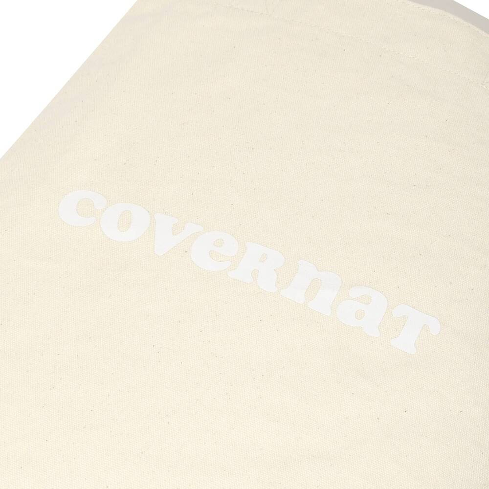 Covernat Clover Heart Canvas Eco Bag - Ivory
