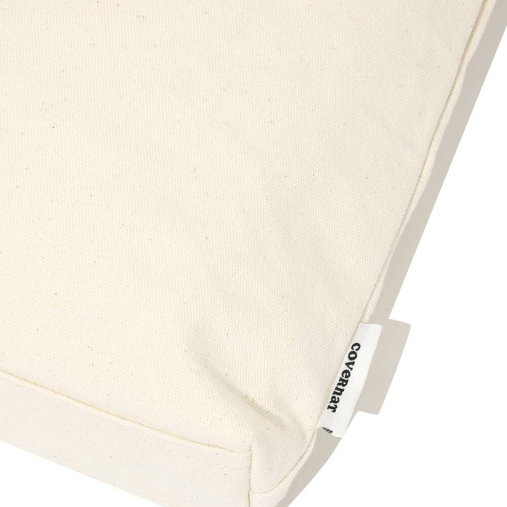 Covernat Clover Heart Canvas Eco Bag - Ivory