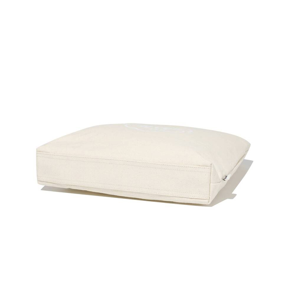 Covernat Clover Heart Canvas Eco Bag - Ivory
