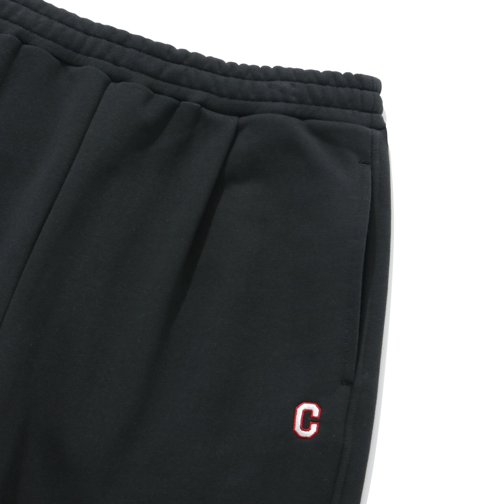 Covernat One Tuck Wide Sweatpants - Black