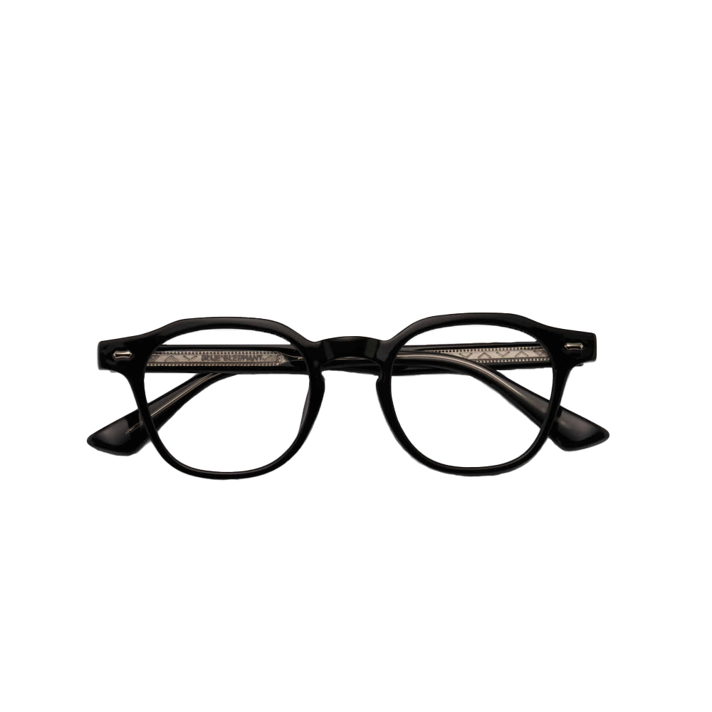 Blue Elephant Dillac Glasses - Black