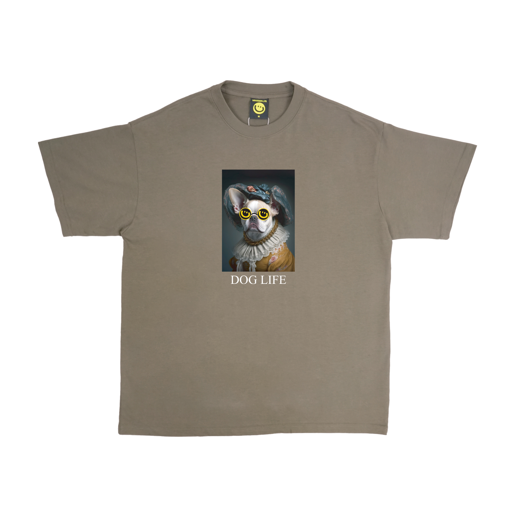 Happynauts Dog Fancy Tee - Brown