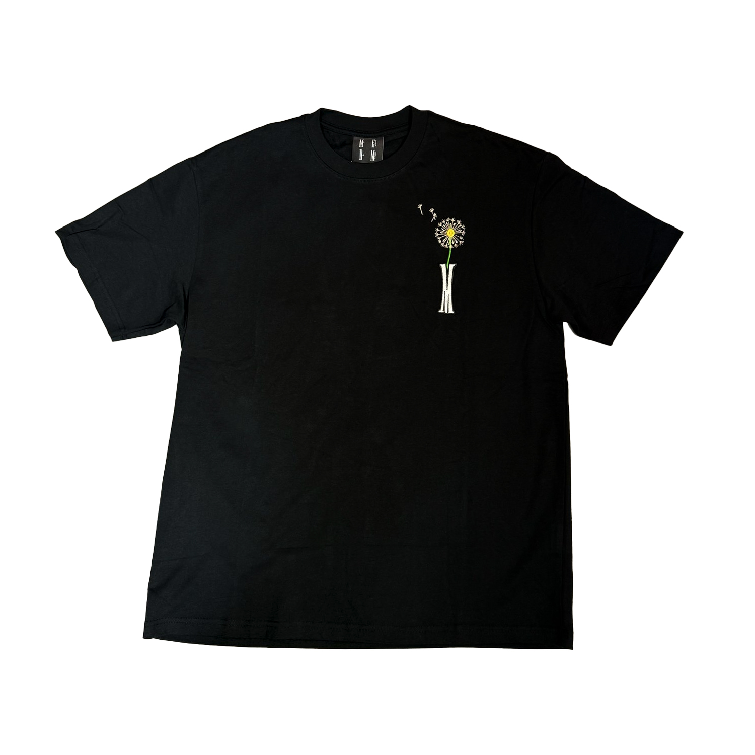 MEDM Dandelion Logo Tee - Black