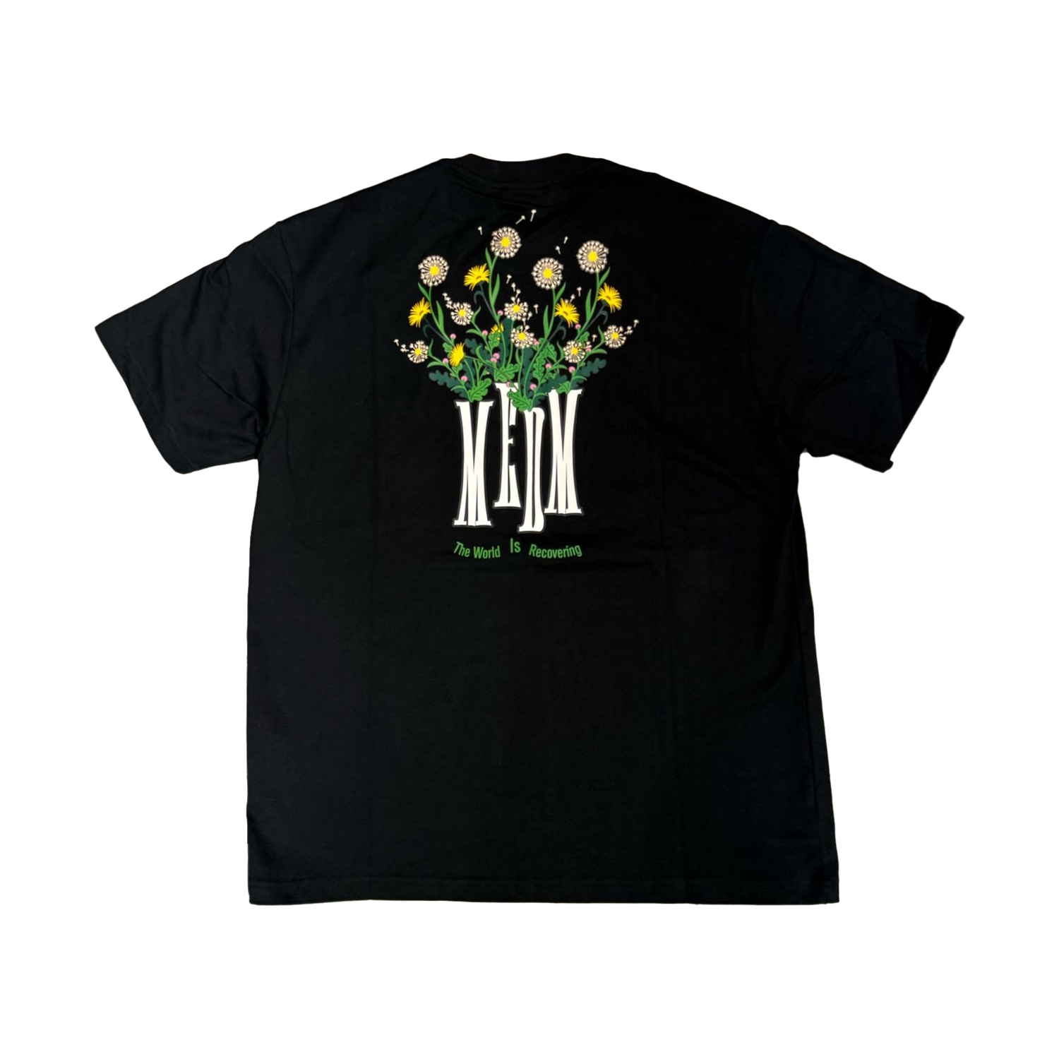 MEDM Dandelion Logo Tee - Black