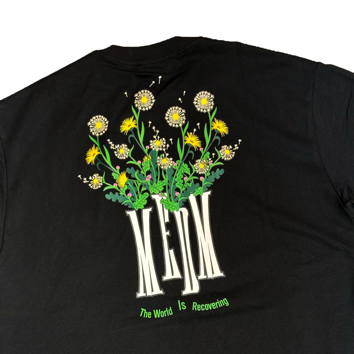 MEDM Dandelion Logo Tee - Black