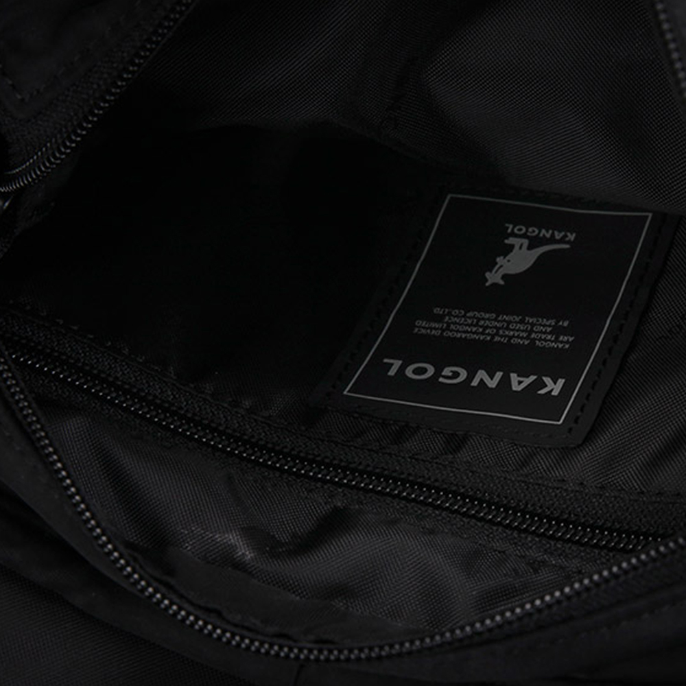 Kangol Day Nylon Hoody Cross Bag - Black