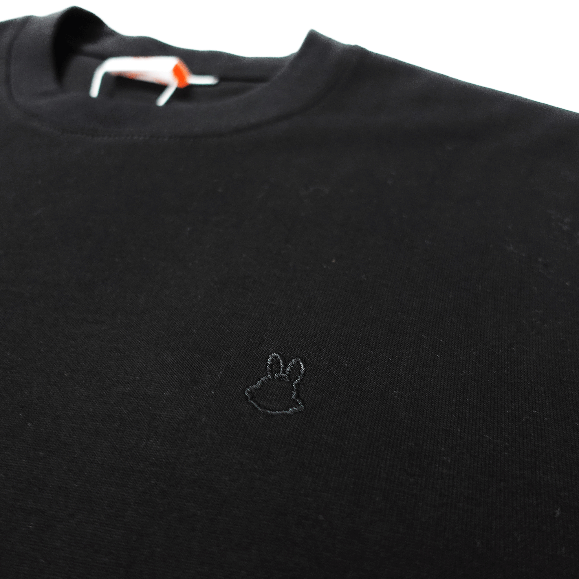 Wb Everyday Rabbit Emb Tee - Black