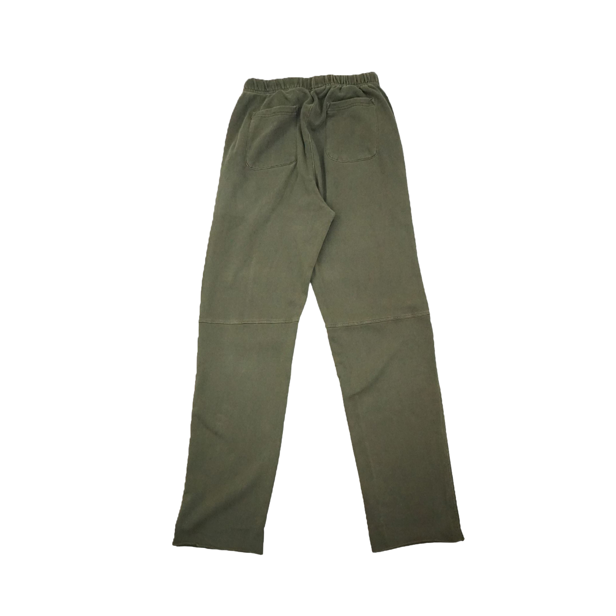 Wb Everyday Washed Relaxed Pants - Olive