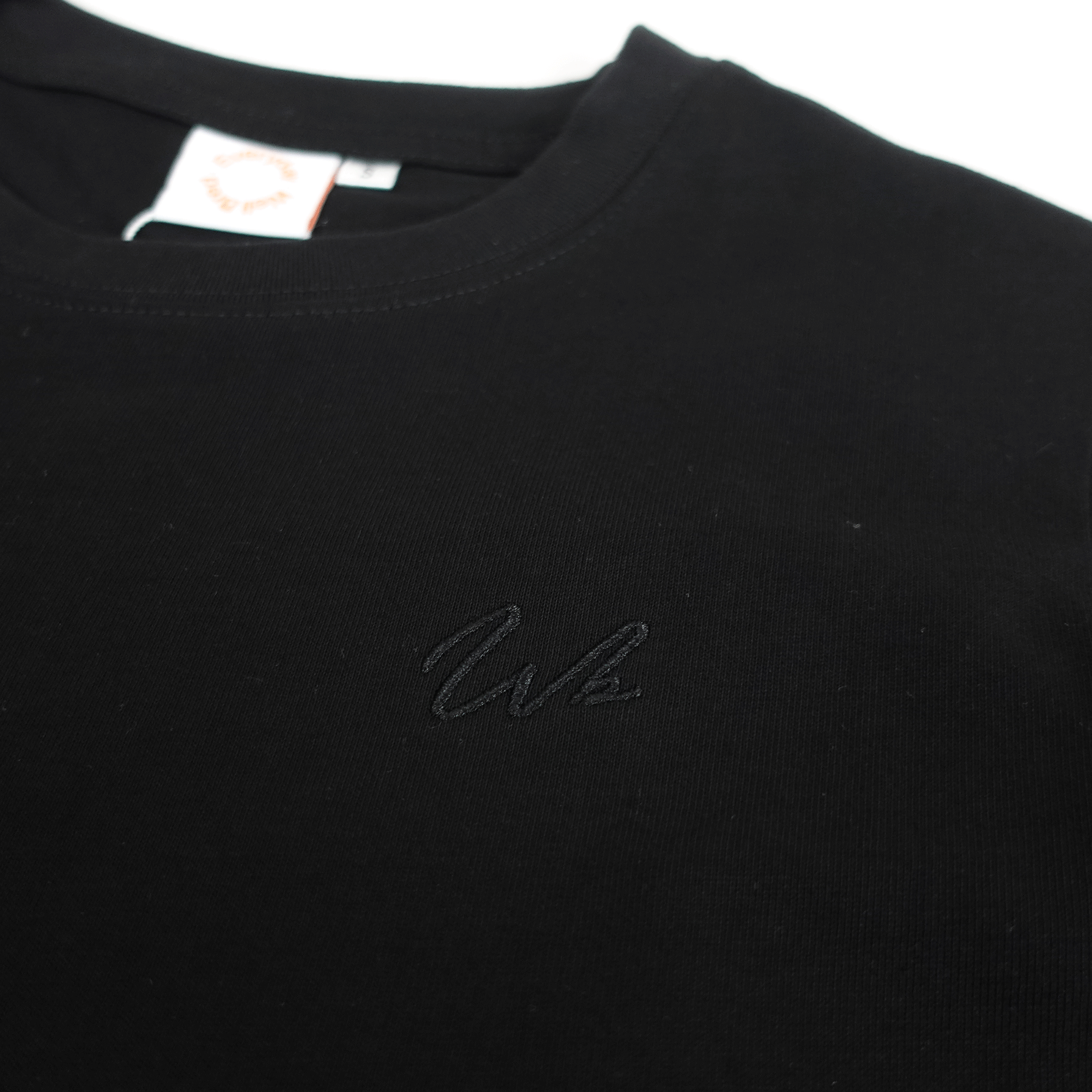 Wb Everyday Wm Wb Emb Crop Tee - Black