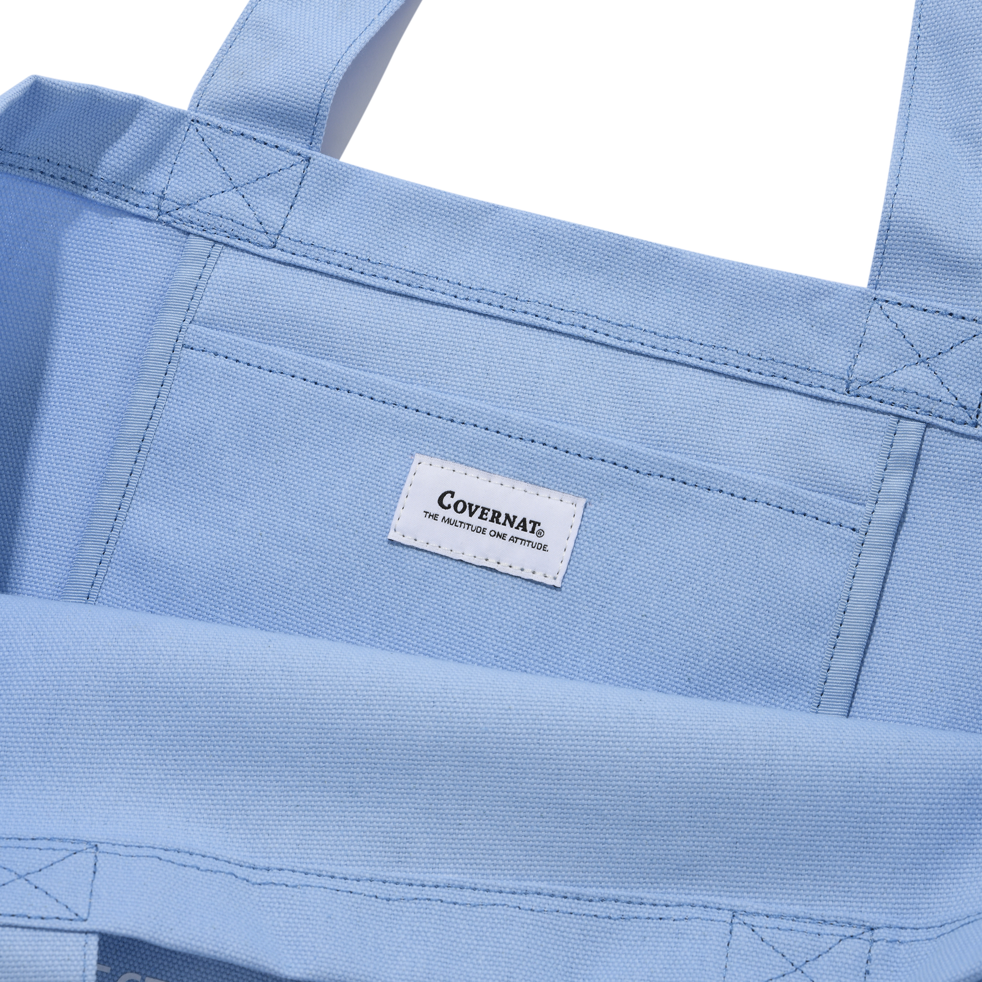Covernat Fresh Serif Logo Canvas Bag