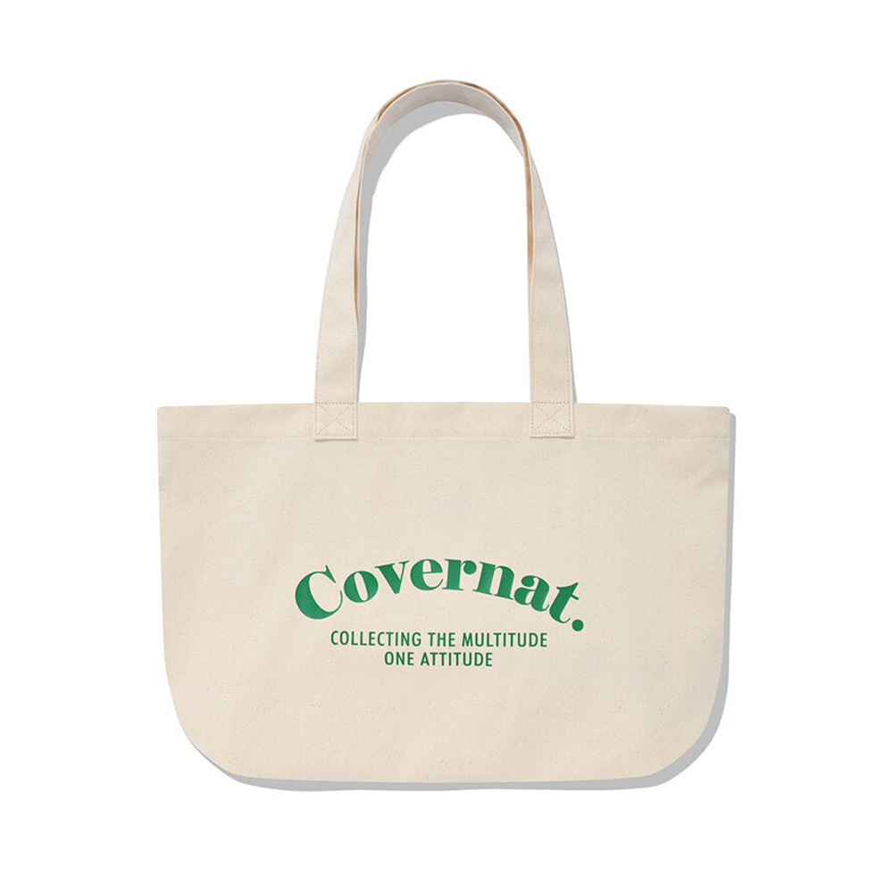 Covernat Fresh Serif Logo Canvas Bag