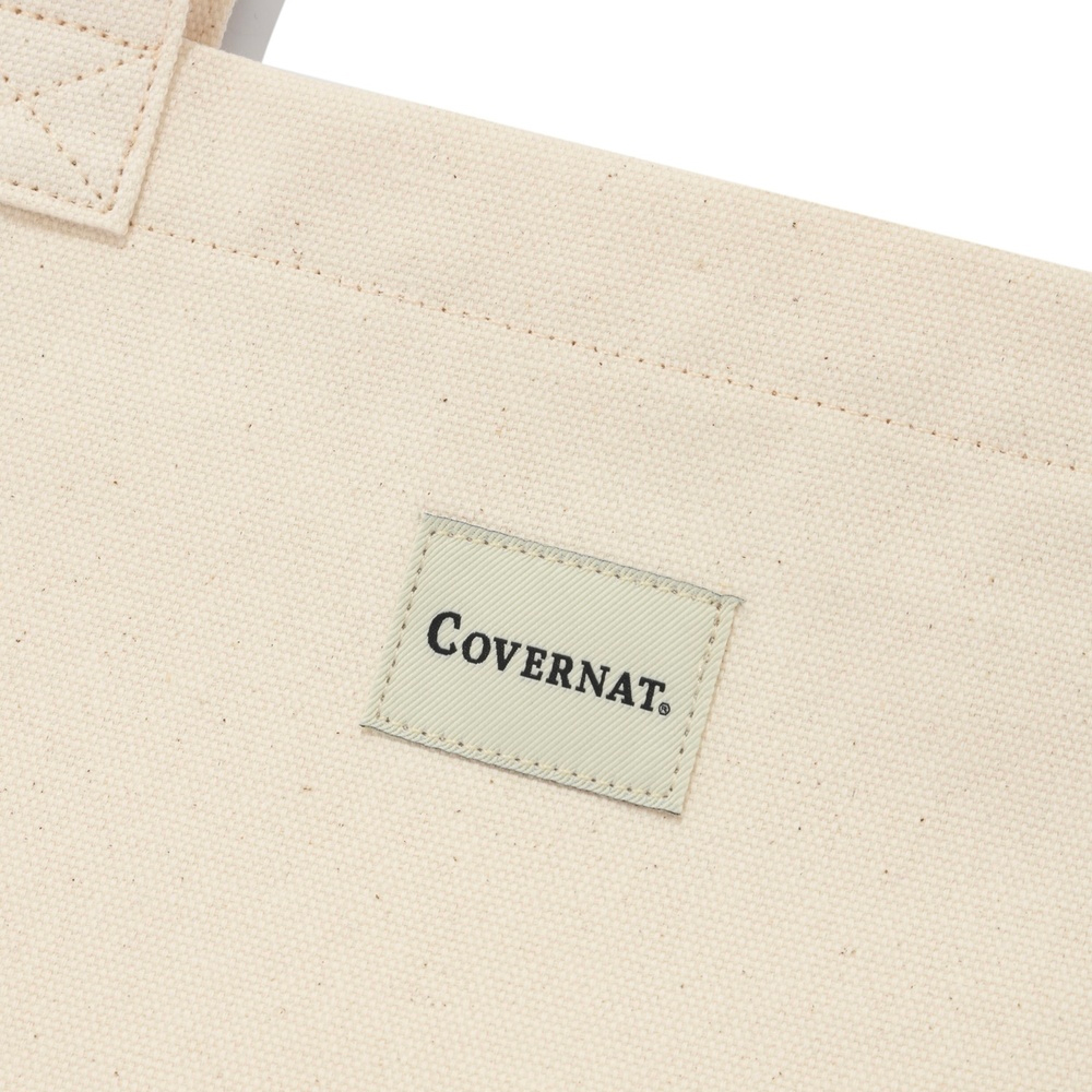 Covernat Fresh Serif Logo Canvas Bag