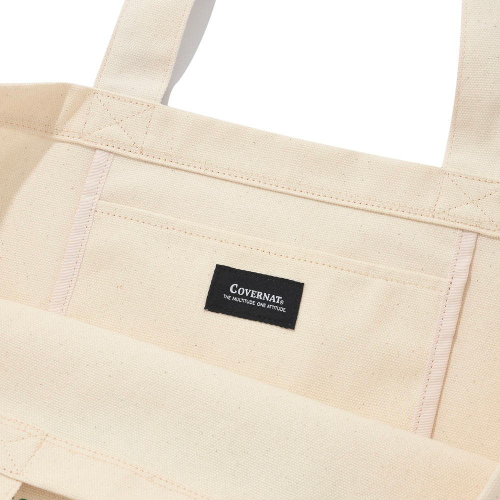 Covernat Fresh Serif Logo Canvas Bag