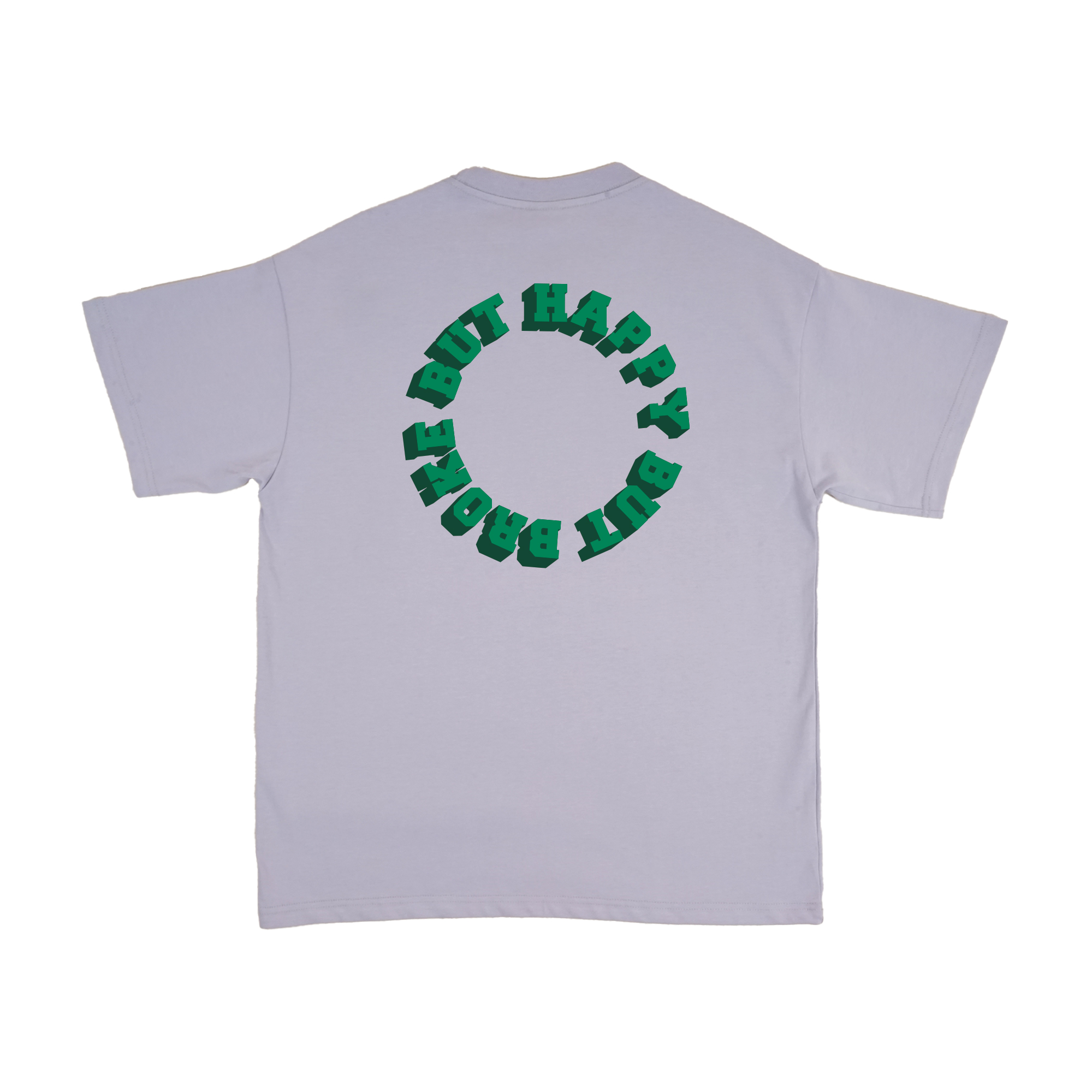Happynauts But Happy But Broke Tee - Lilac