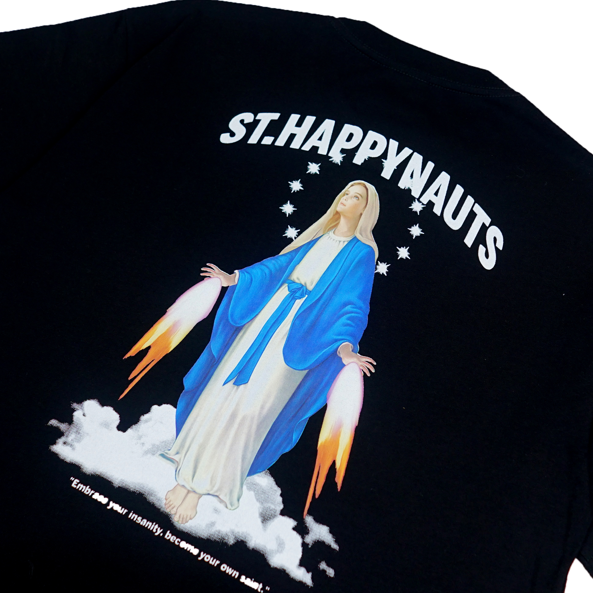 Happynauts Insanity Tee - Black