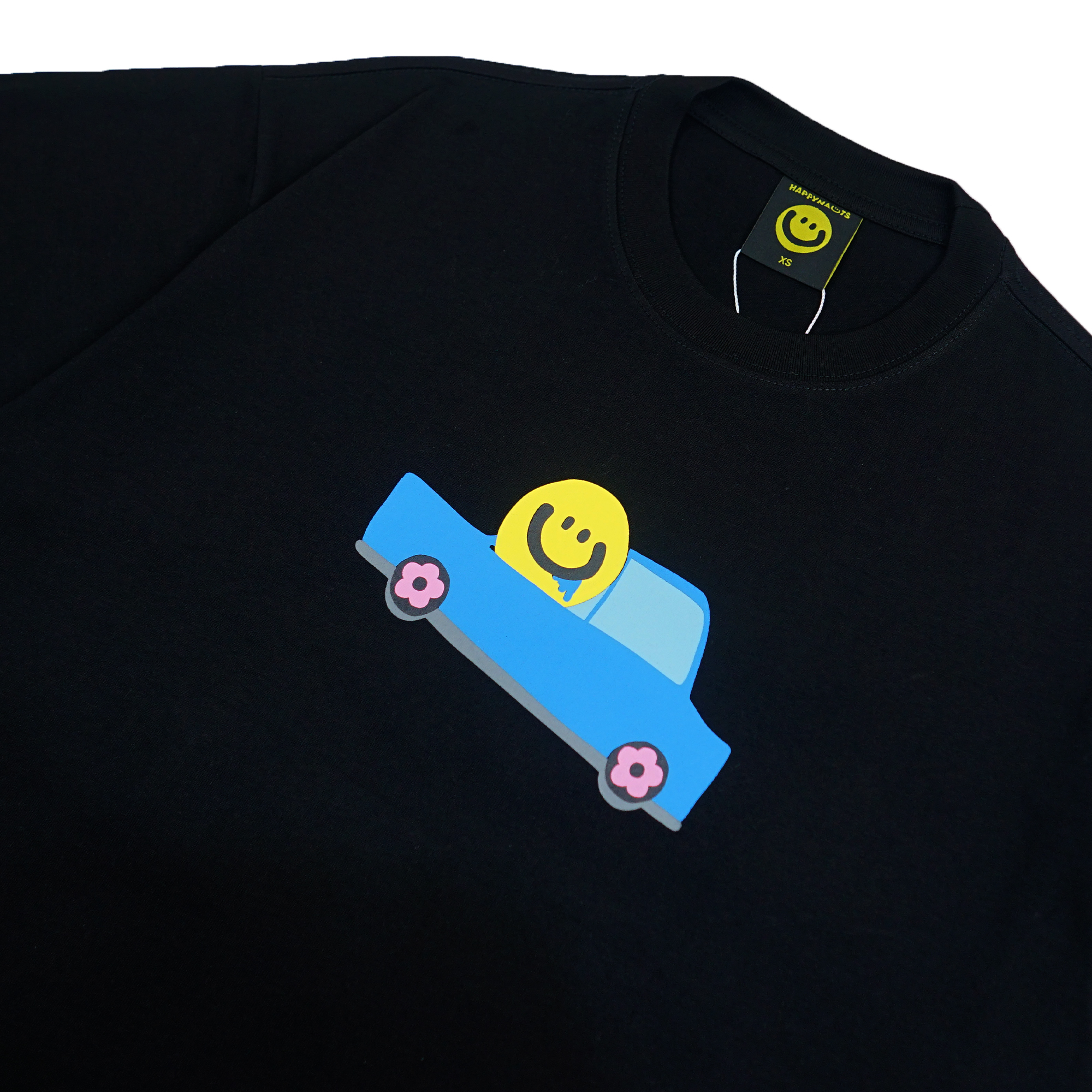 Happynauts Vroom Tee - Black