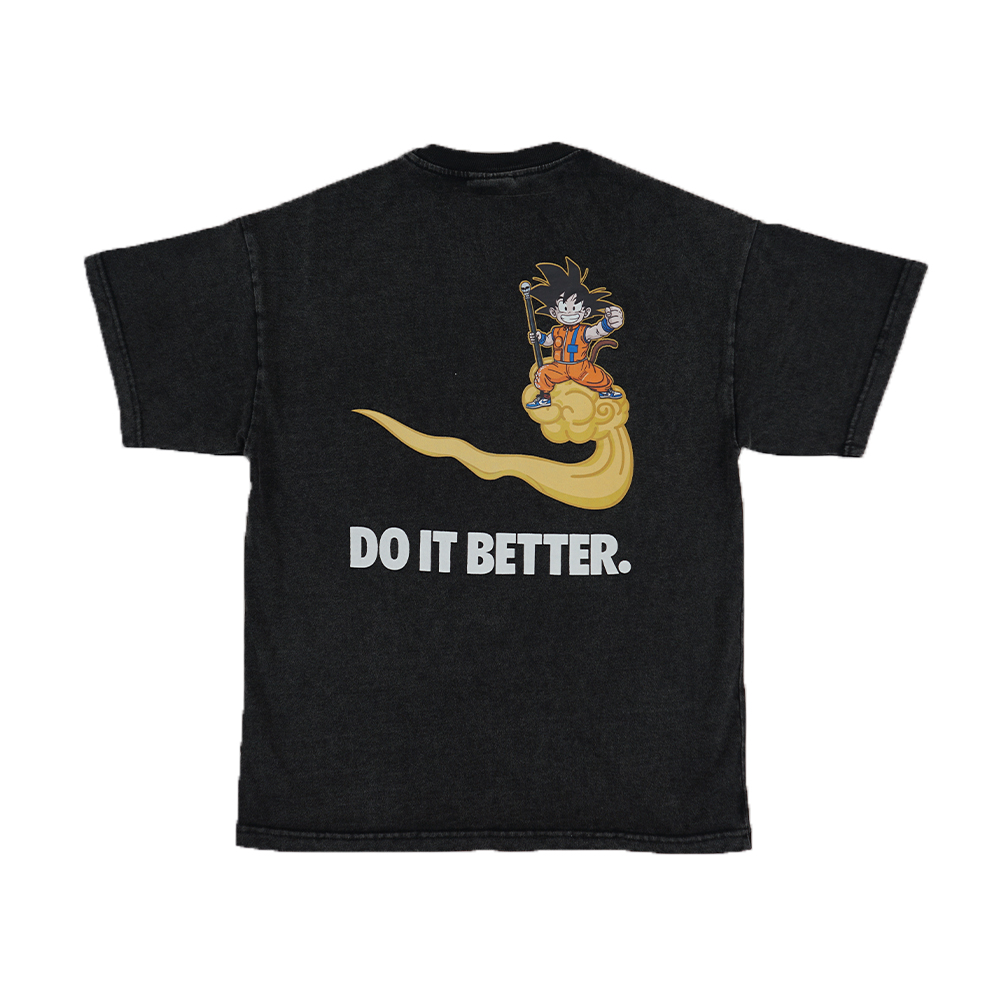 Kdib Chibi Goku Tee - Black