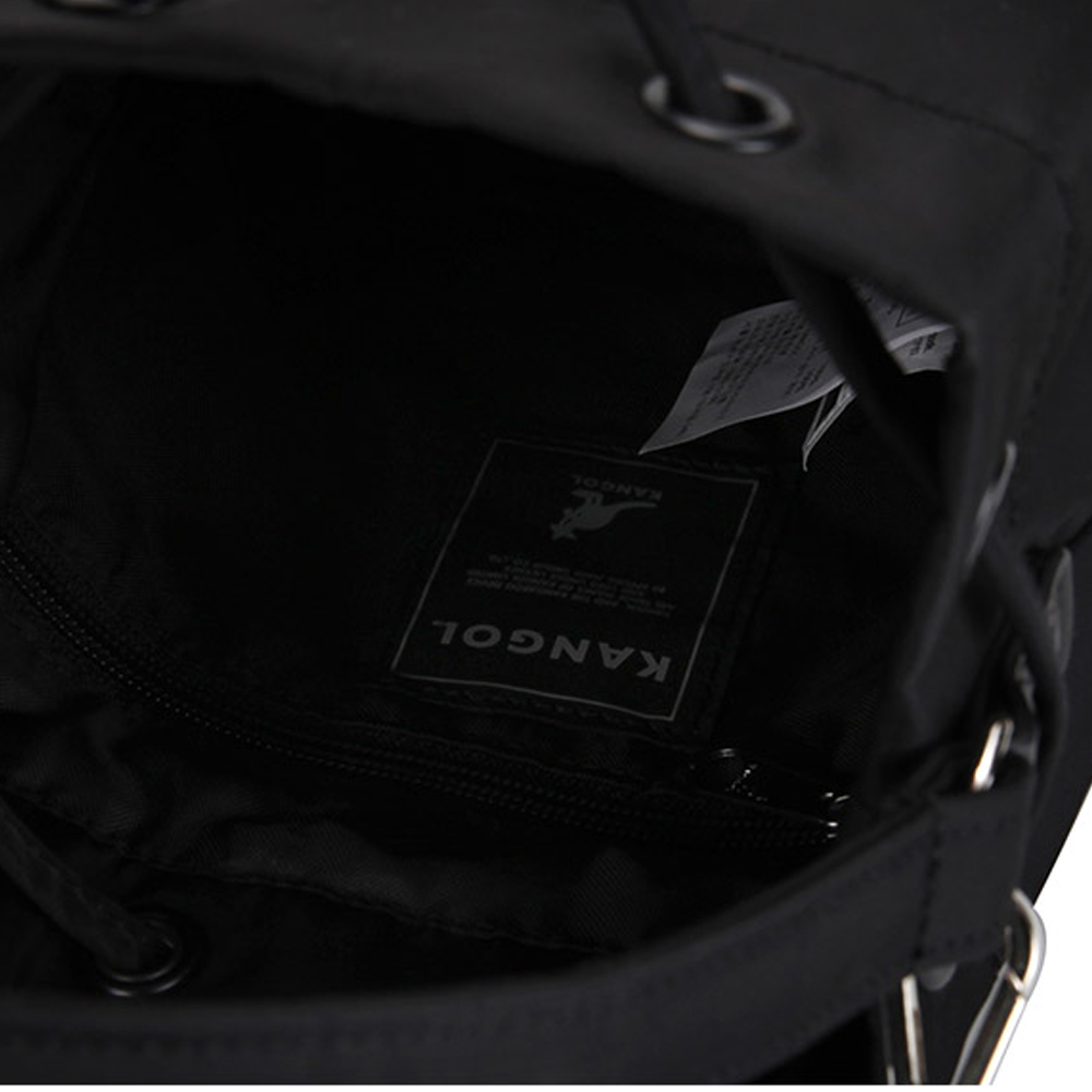 Kangol Day Nylon Bucket Bag - Black