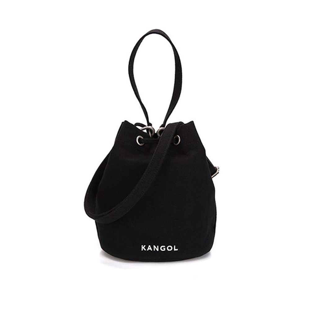 Kangol Lucky Canvas Bucket Bag - Black