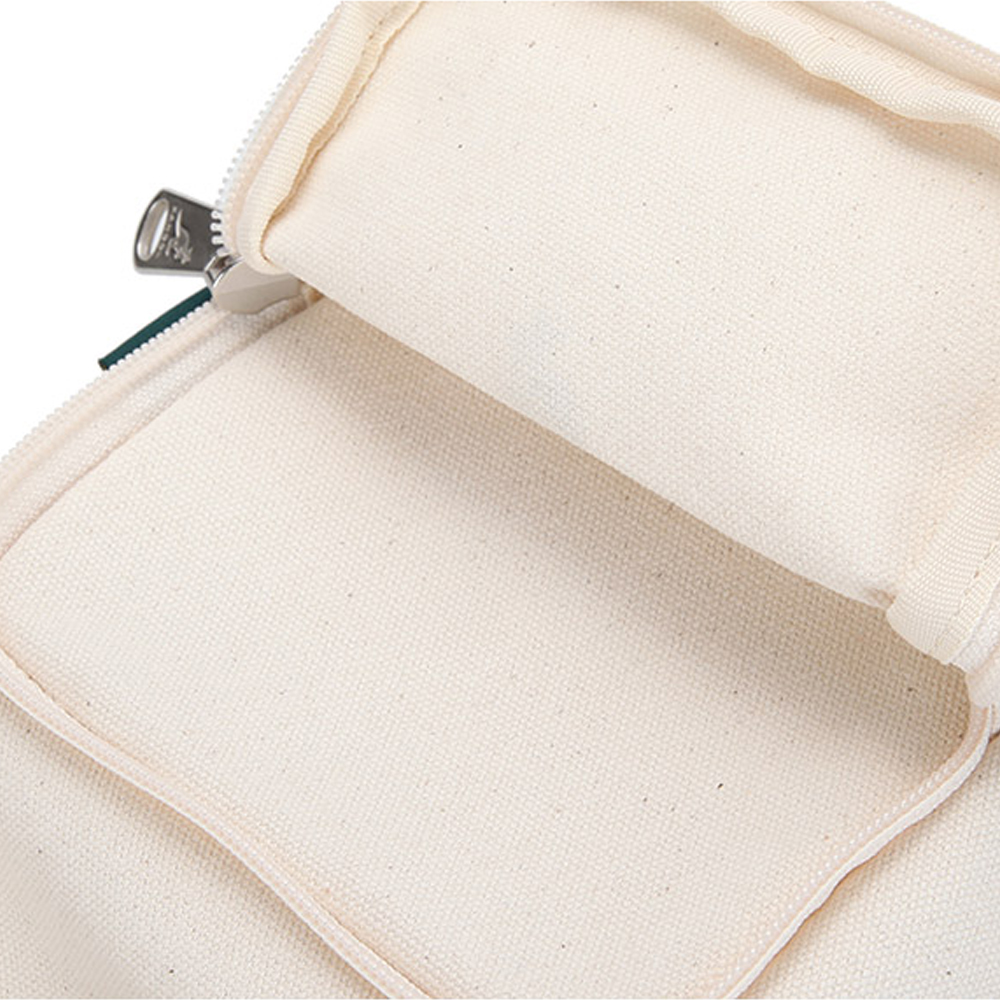 Kangol Lucky Canvas Bucket Bag - Ivory