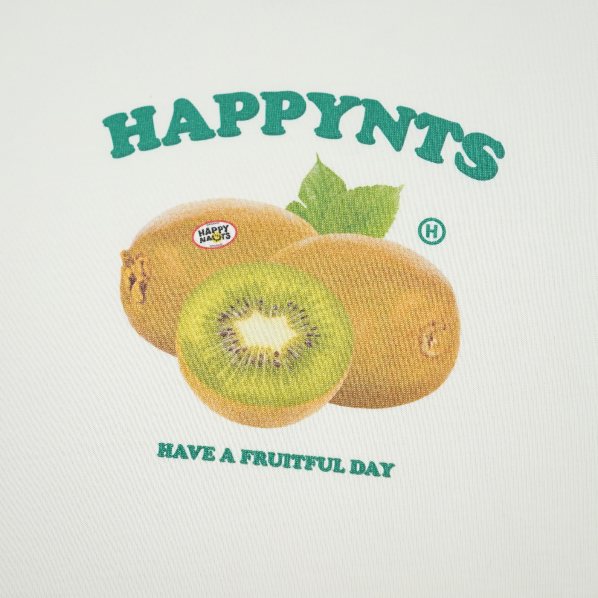 Happynauts Kids Fruit Kiwi Tee - Cream