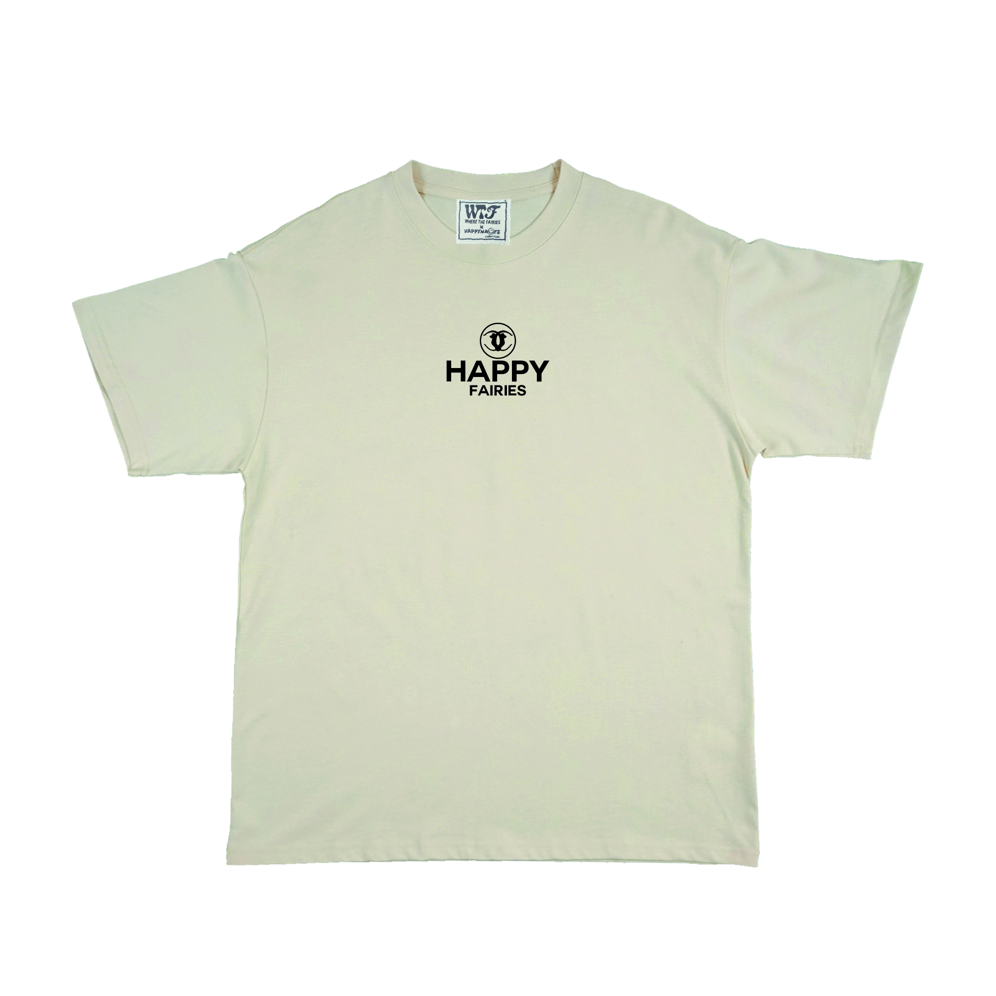 Wtf x Happynauts Mcmd Tee - Beige