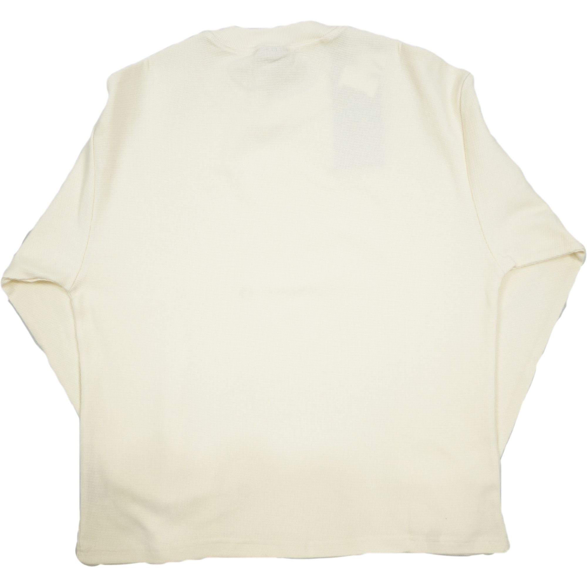 MEDM Basic M Waffle LS Tee - Cream