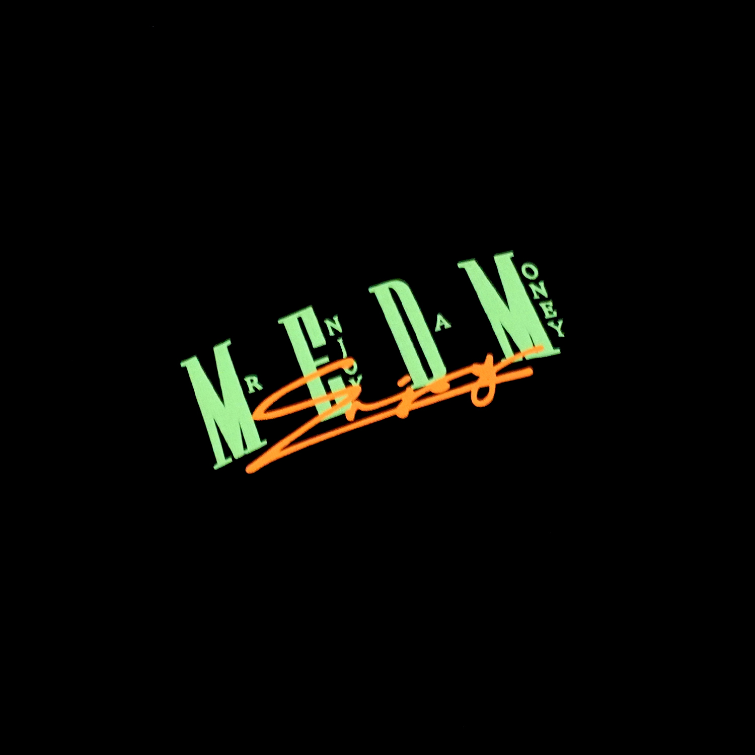 MEDM Hand Drawing Logo Tee - Black
