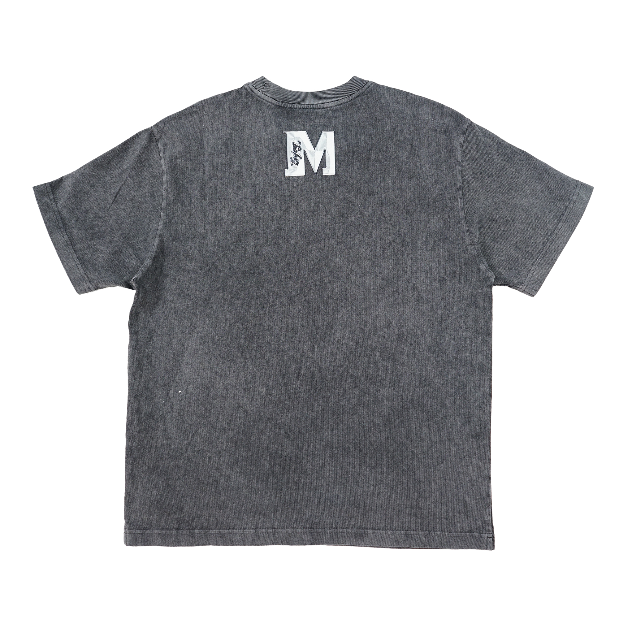 Medm Cupid Washed Tee - Charcoal
