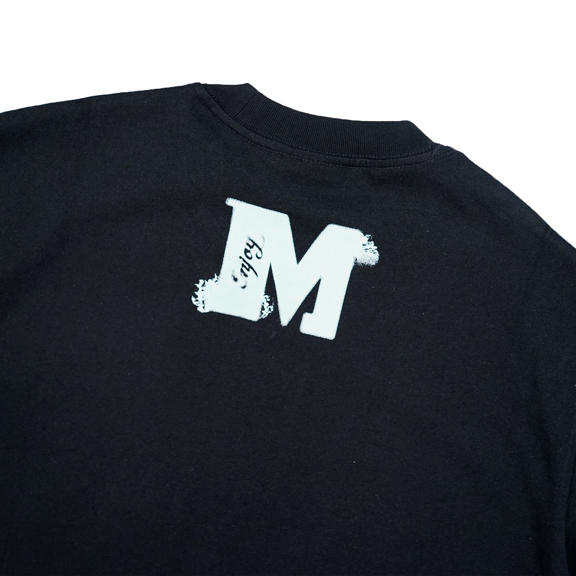 Medm Flower Crane Tee - Black