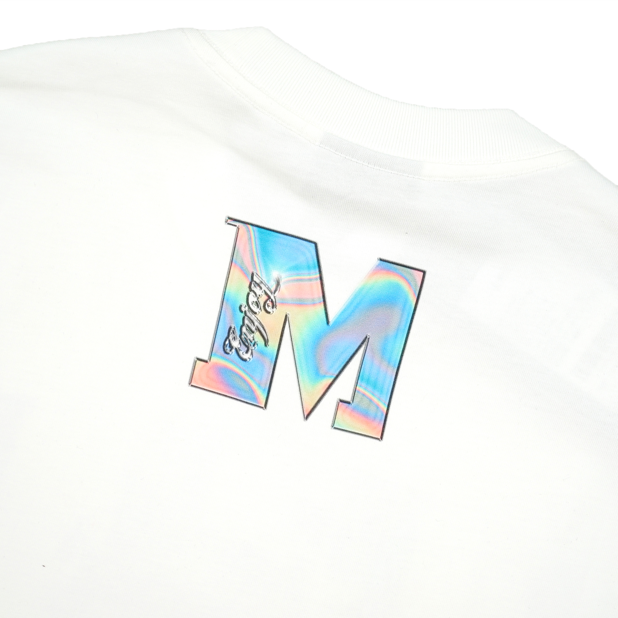 Medm Transparent Girl Tee - White